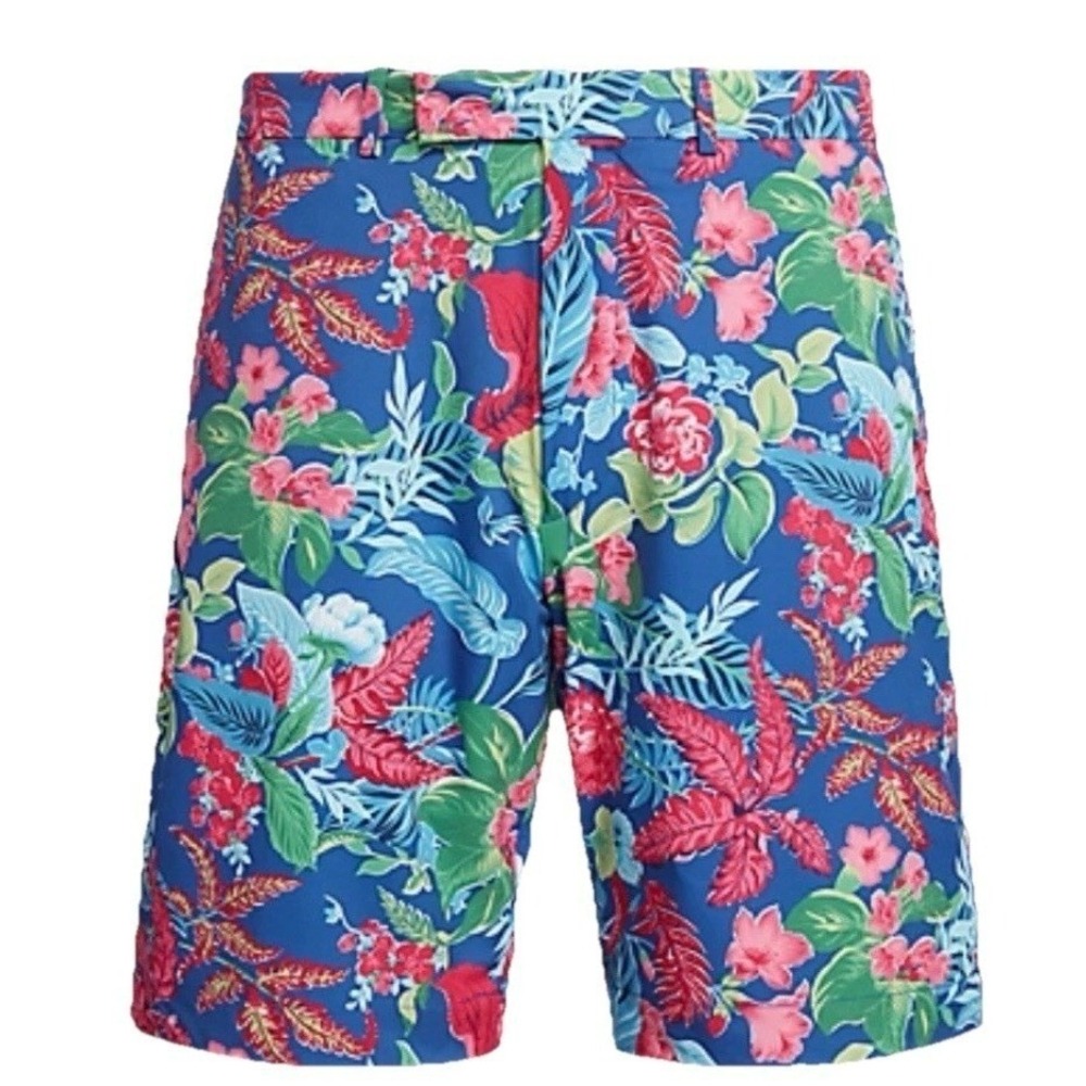 Ralph Lauren RLX Tropical Shorts Men's Size 36 Classic Fit 9" Inseam New